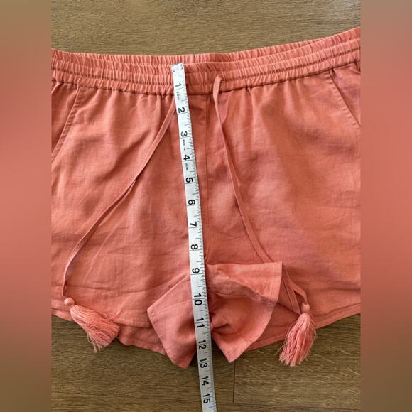 NWT Andie Swim The Graciosa Linen Blend Shorts Sunset Size XS - Picture 7 of 7